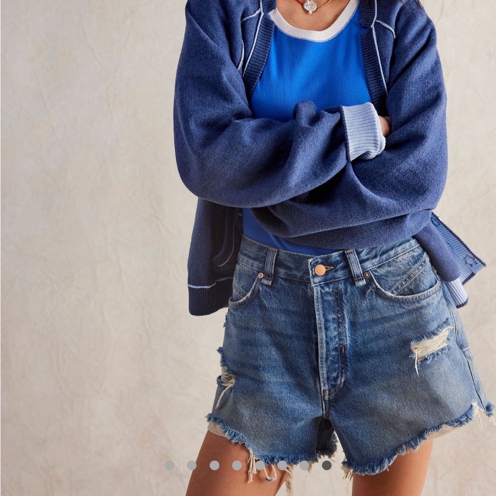 We the Free Now or Never Denim Shorts